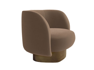 Кожаное вращающееся кресло