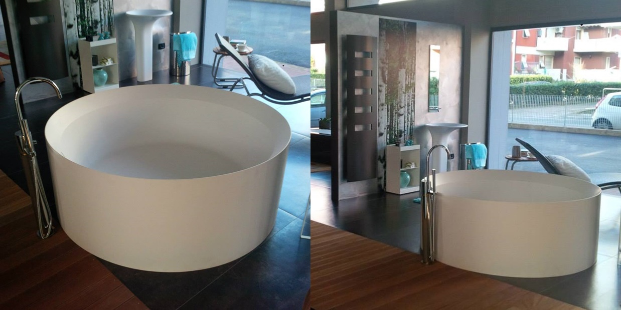 Toscoquattro Ванна отдельно стоящая из искусственного камня CONCERTO 10VA6CB - Вид №4