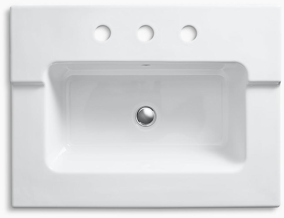 K-2979-8-58 Накладная раковина на столешницу  прямоугольная Kohler  - Вид №3