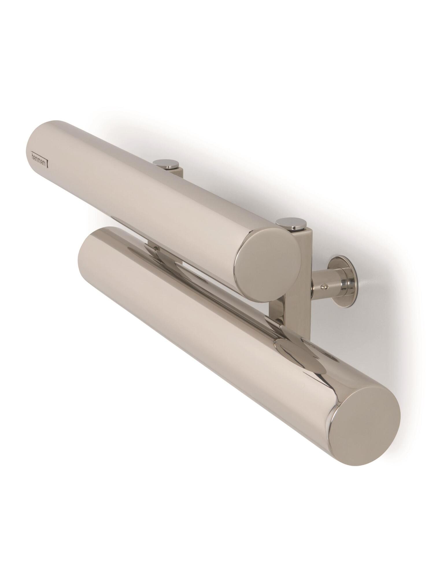 Полотенцесушитель Hammam NEPTUNE Stainless steel  комбинированный; электрический или водяной Сталь  - Вид №35