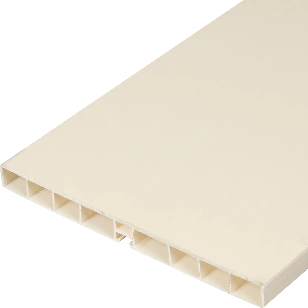 82379693 Цоколь для кухни Delinia 240x10 см ПВХ цвет ванильный STLM-0025893