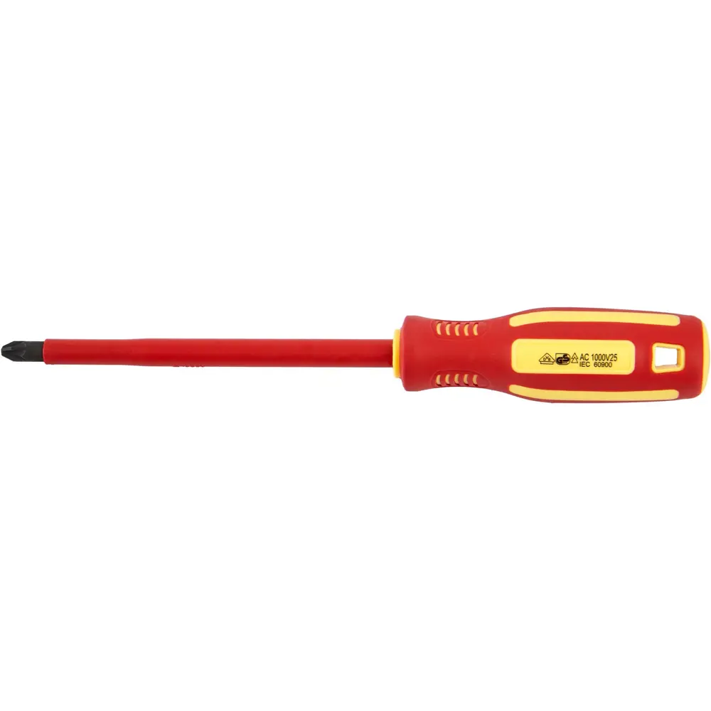 Отвертка крестовая диэлектрическая Elitech 231303 PZ3x150 мм 89407158 STLM-1575526 - Вид №1