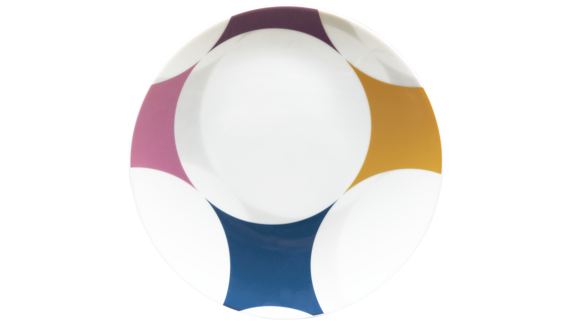 10639575 Haviland Набор тарелок десертных Haviland "Восприятие" 22,5см Фарфор  - Вид №1