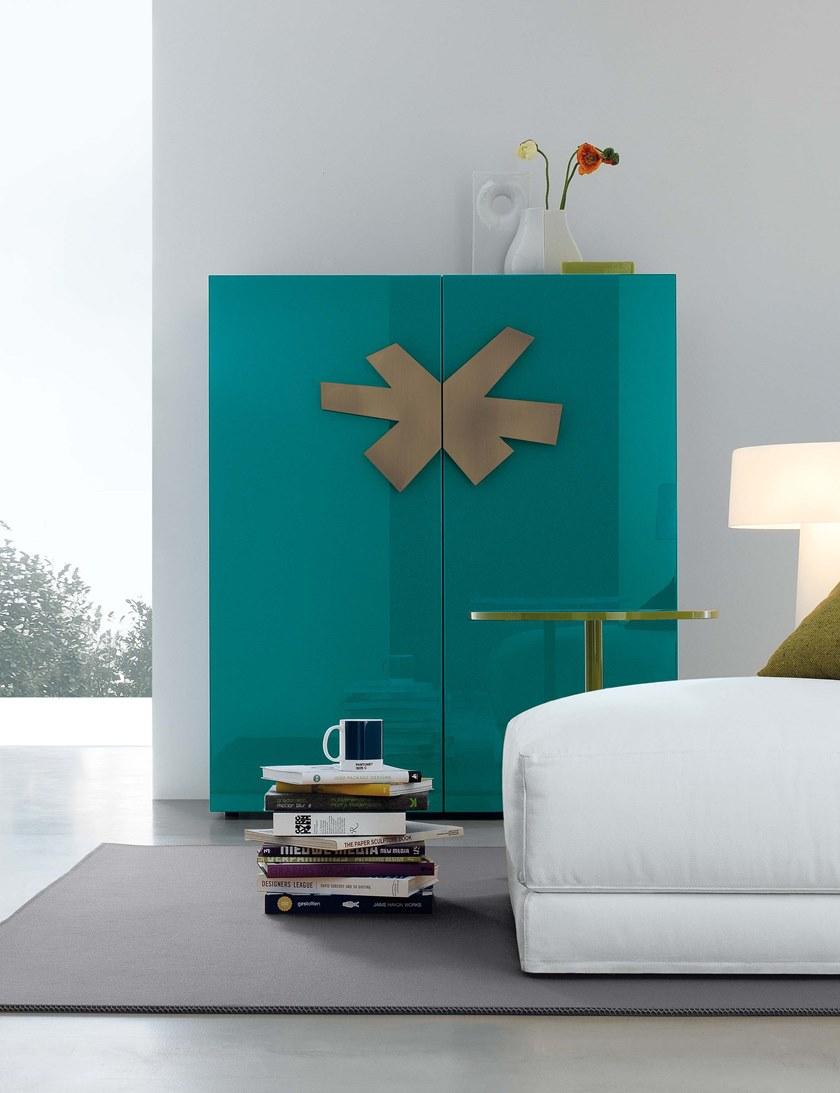 JESSE Буфет из лакированной древесины с распашными дверцами sun-id-1500020 - Вид №2