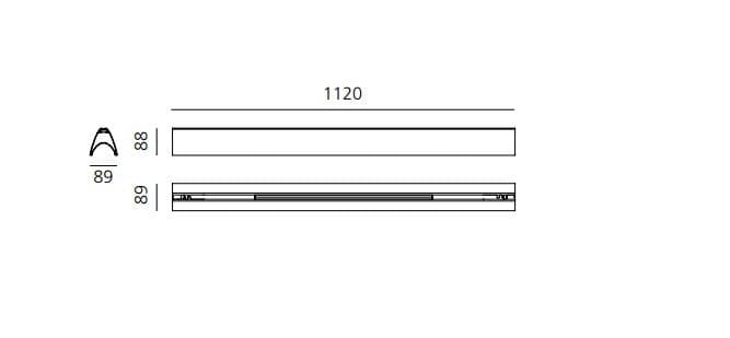 Алюминиевый светодиодный подвесной светильник In Stock Artemide ARCH-00023124 - Вид №2