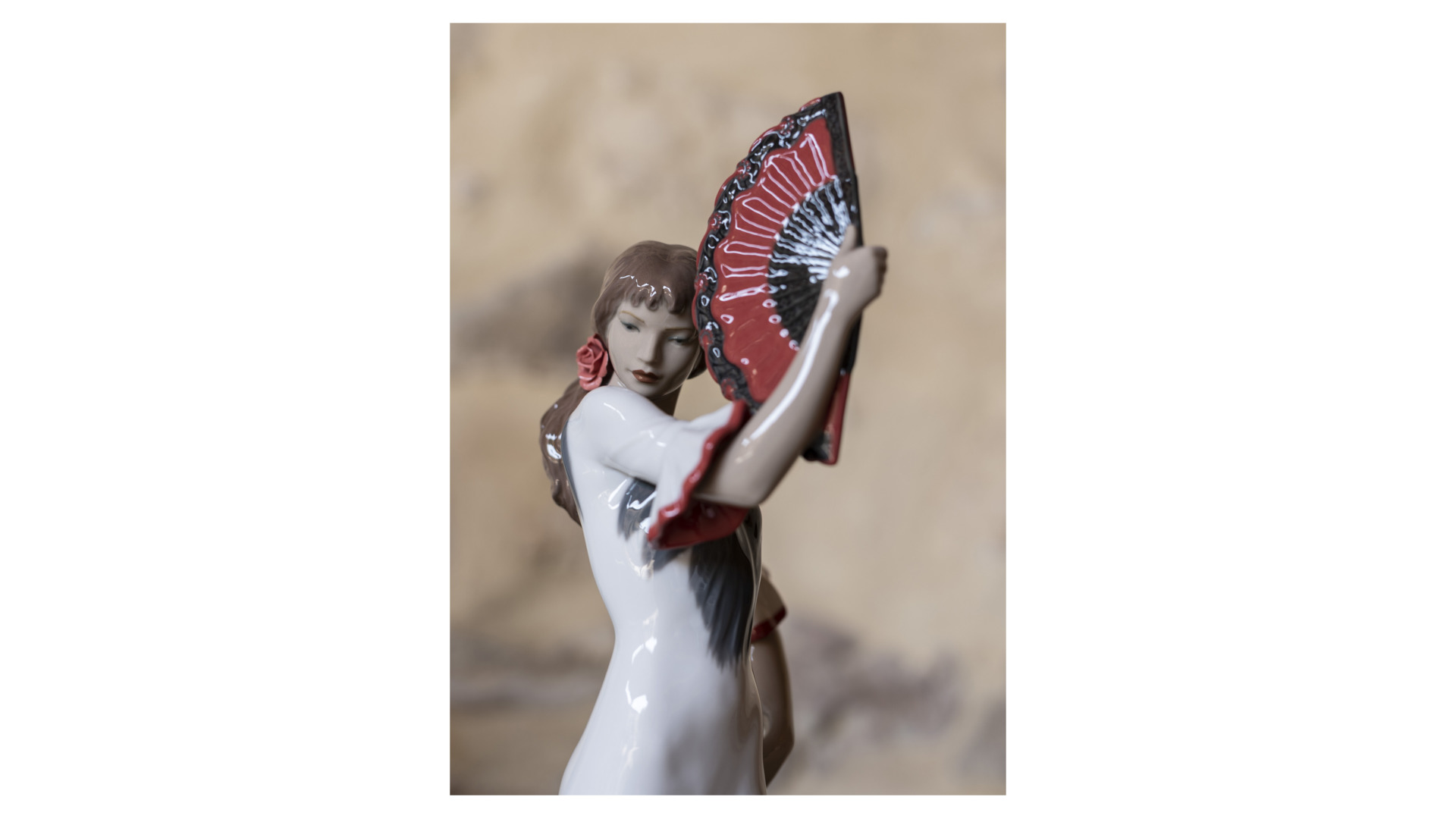 10669062 LLADRO Фигурка Lladro "Душа и страсть (к 60-летнему юбилею)" 17х38см Фарфор Lladró  - Вид №2