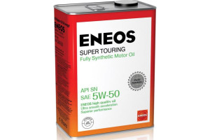 16839673 Моторное масло Super Touring 100% Synt. SN 5W50 4л 8809478941738 ENEOS