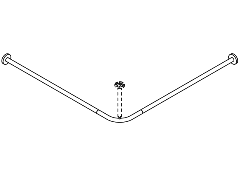 900.34.10S60 Карниз для штор, специальные длины HEWI System 900 - Вид №9