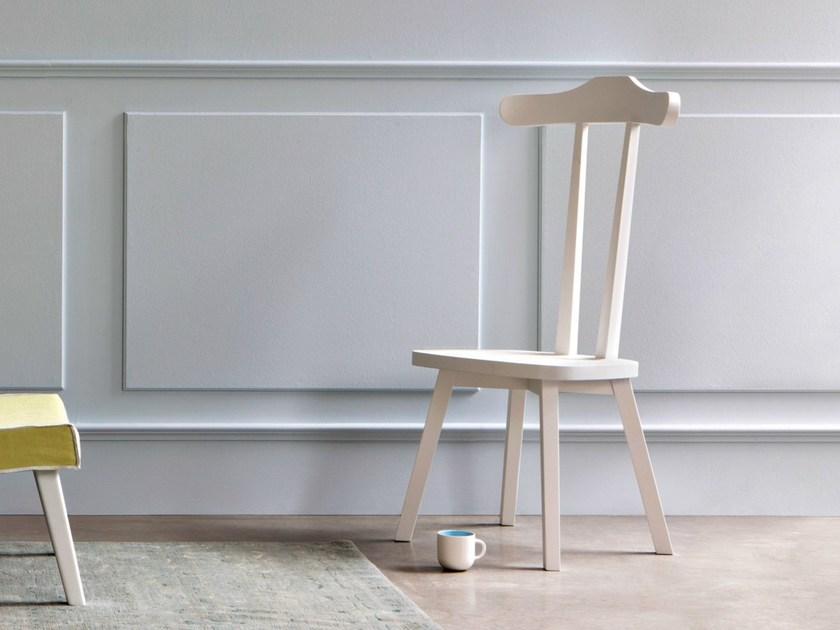 Gervasoni Стул из орехового дерева с высокой спинкой Beds sun-id-1477019 - Вид №5