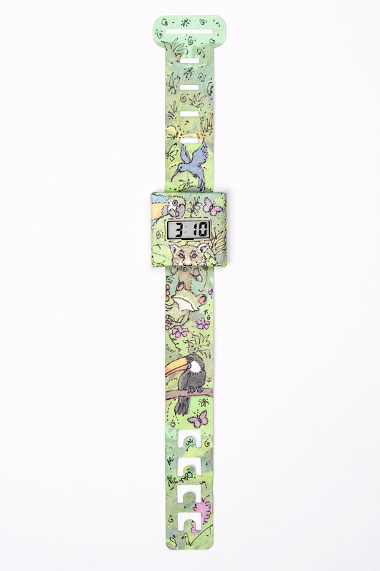 Часы для настоящих художников SUCK UK SKPAPERWATCH1 - Вид №8