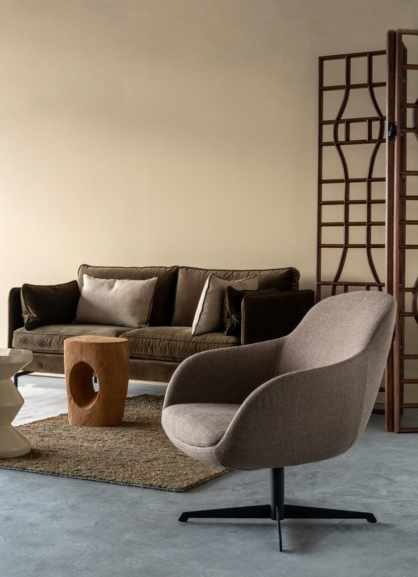 Pols Potten Вращающееся кресло из ткани  556-020-004  - Вид №5