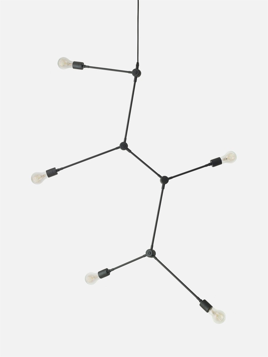 5709262979073 Люстра Harrison, черная, UL LuceLight  - Вид №4