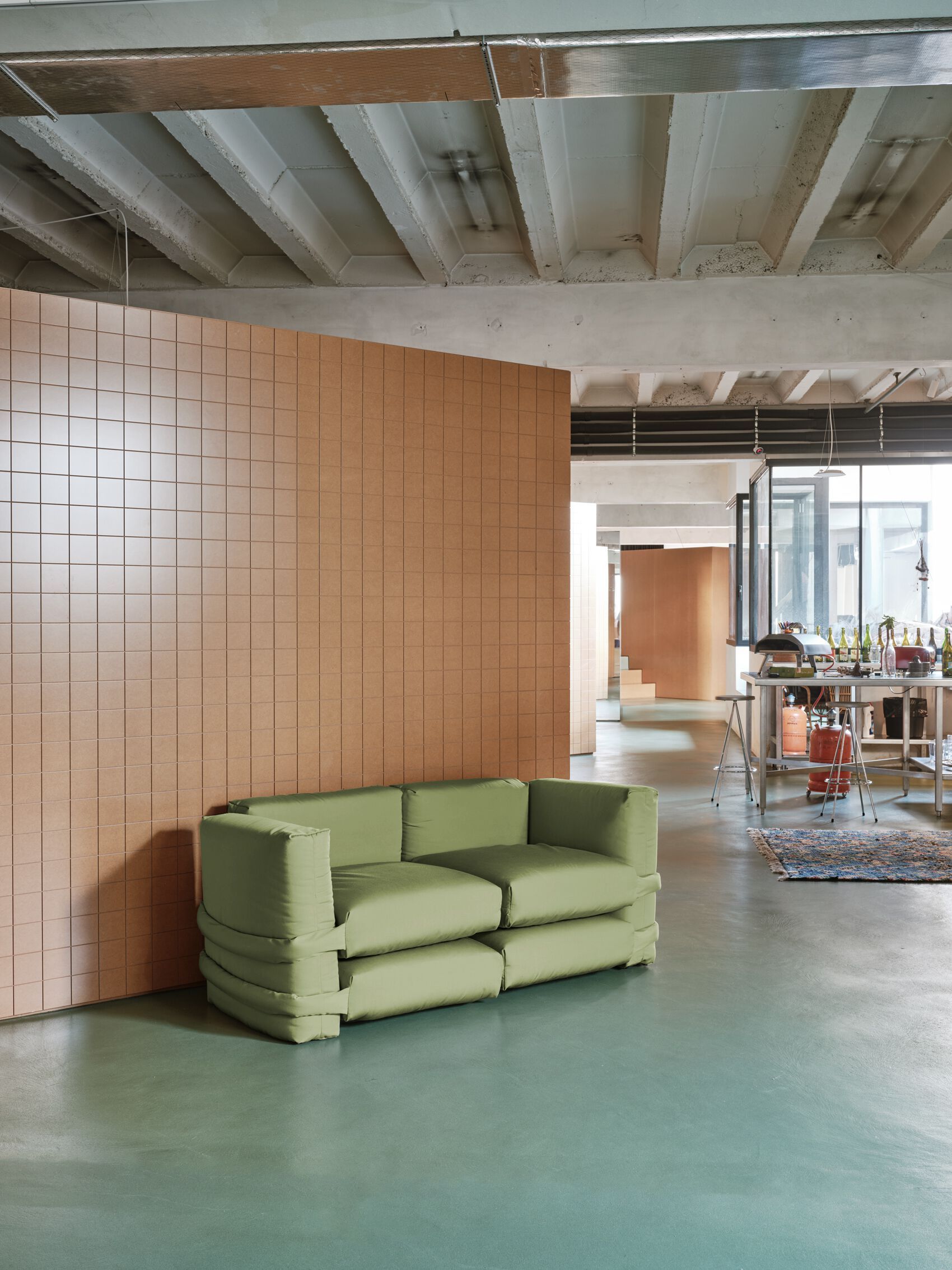 Модульный тканевый диван BD Barcelona PILLOW CANVAS ARCH-00079215 - Вид №34