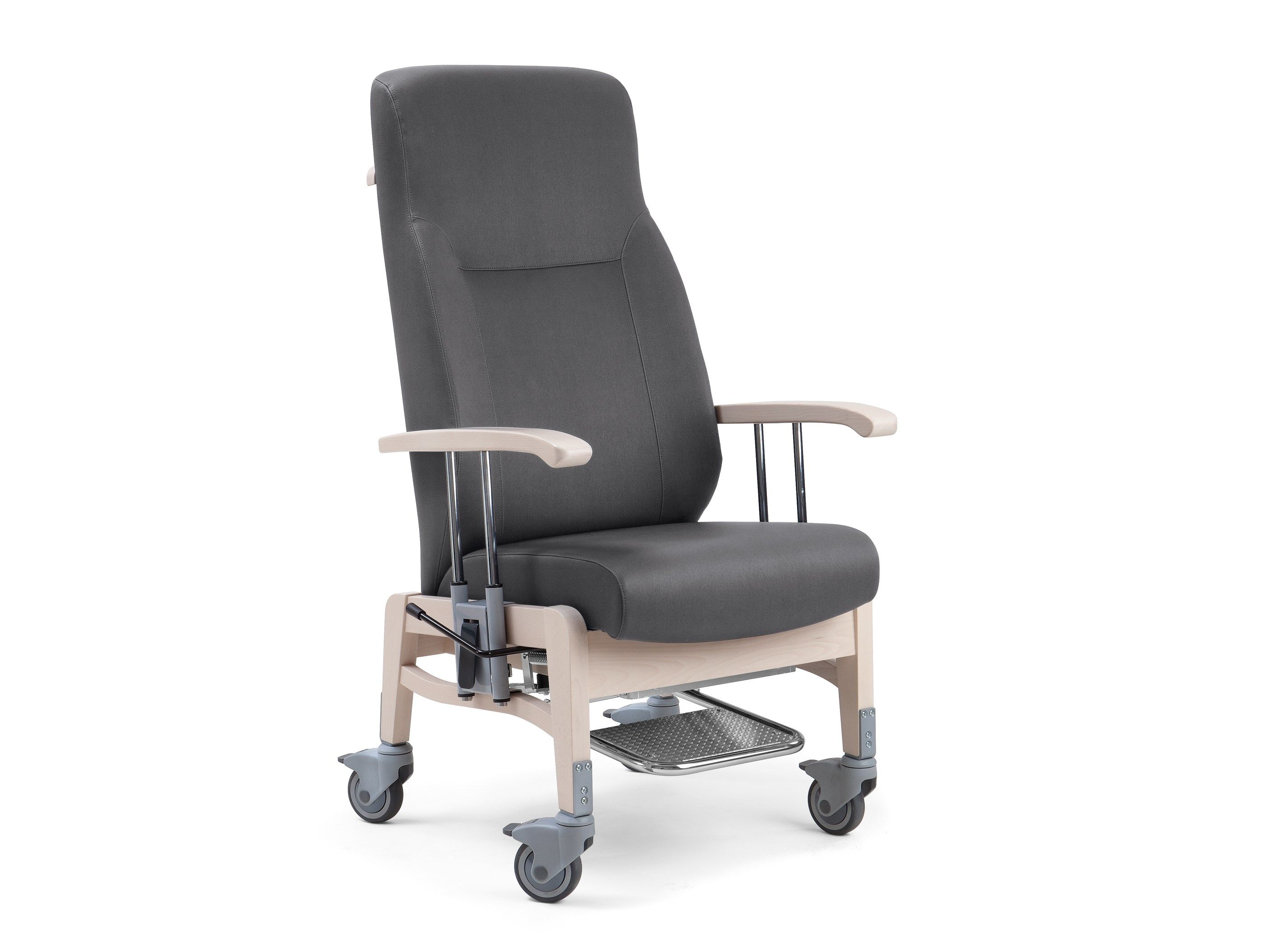 Тканевое кресло с колесами PIAVAL RELAX TRANSFER-Health &amp ARCH-00151946