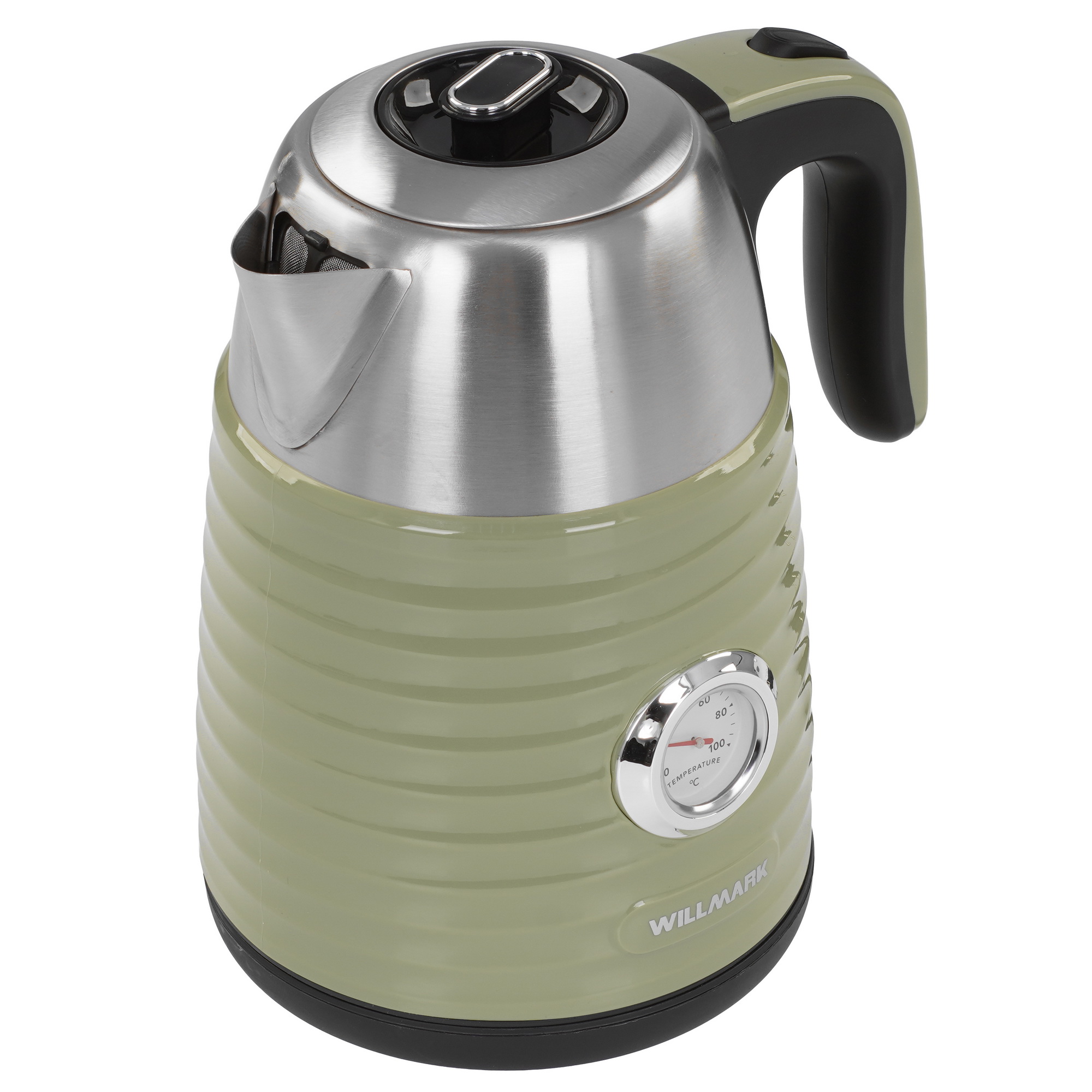 9908678 Электрочайник WILLMARK WEK-1738PST зеленый STDN-0037698 - Вид №2