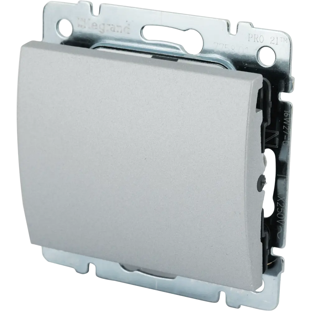Выключатель Galea, Aluminium 11948040 STLM-2195678 legrand - Вид №1
