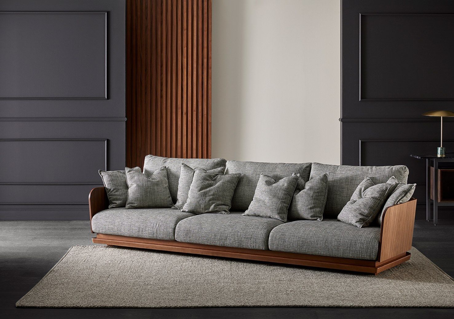 4-местный тканевый диван Punt Amor Cortese ARCH-00063569 - Вид №1