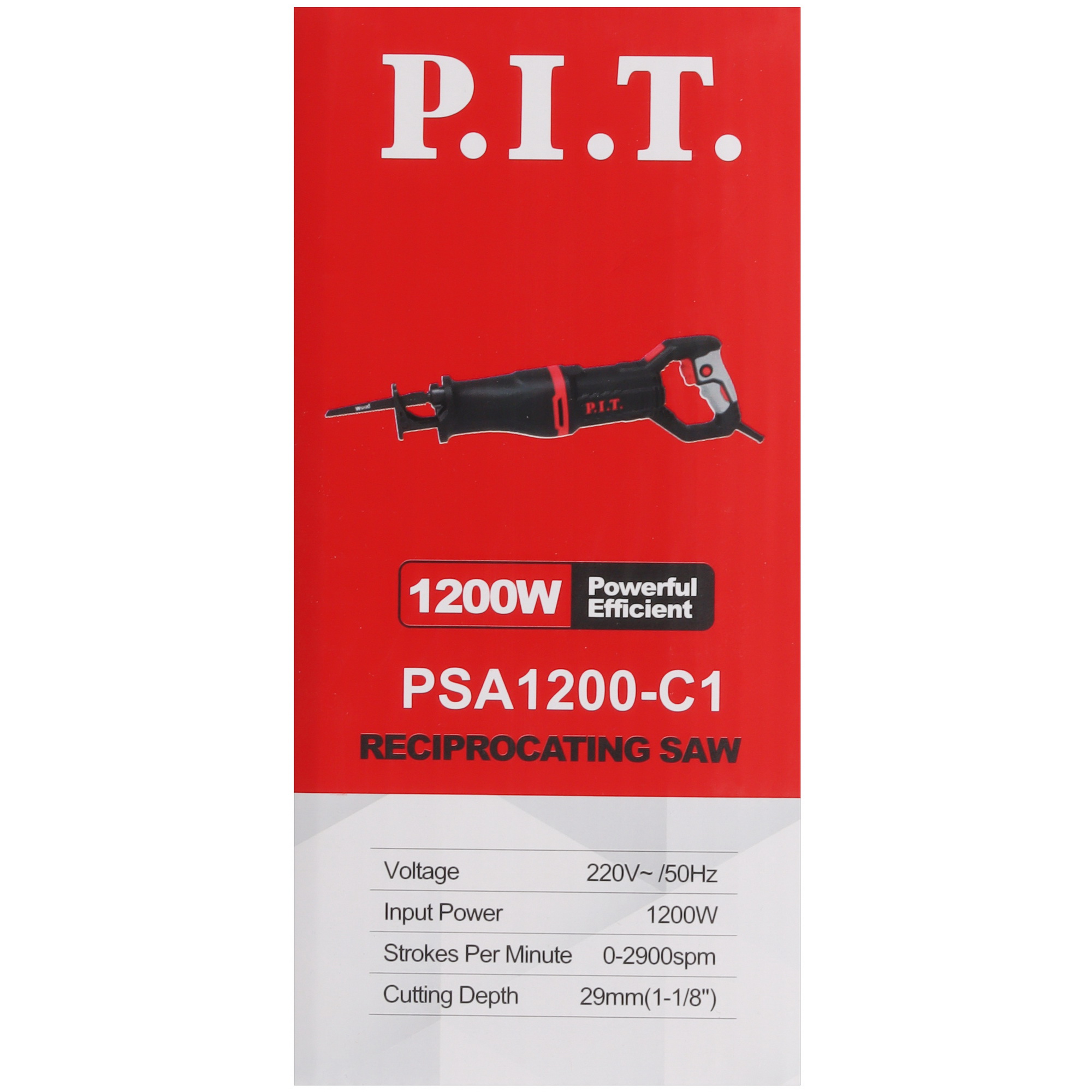 Сабельная пила P.I.T. PSA1200-C1 9081336 PIT STDN-0130911 - Вид №7