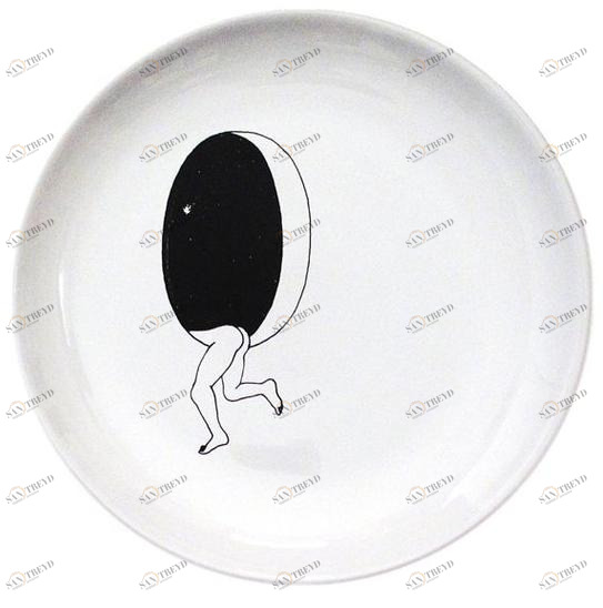 Kiasmo Керамическая тарелка Exiles 2015kddexicv