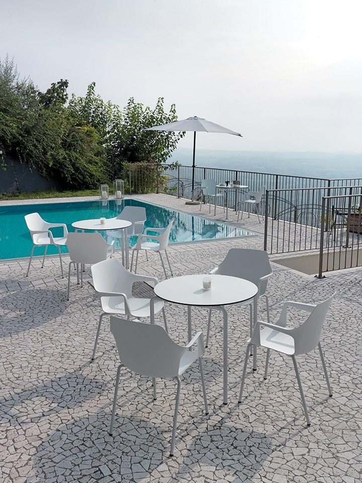 COLOS Стул из полипропилена штабелируемый с подлокотниками Vesper sun-id-1365002 - Вид №6