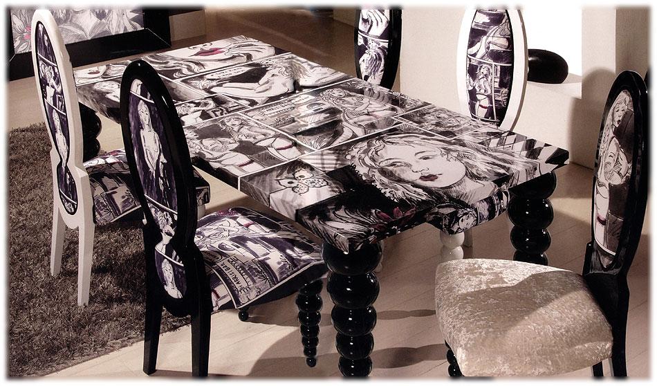 Стол Cartoon RM ARREDAMENTI A370.F205.275 Capriccio