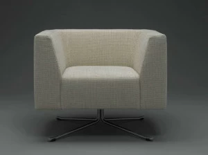 mminterier Кресло со съемным чехлом из ткани с 4 спицами Soho