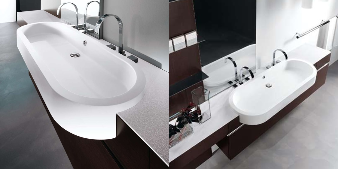 Комбинация ванной комнаты KU 60 в отделке F11 Crema Clara / Feel 120 MillTek / Wengè MILLDUE KUBIK KUBIK60 - Вид №2