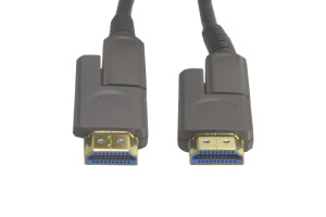 16155322 Видео кабель Profi Micro HDMI 2.0 LWL 18Gbps D>A 15,0 м 3132431015 Eagle Cable