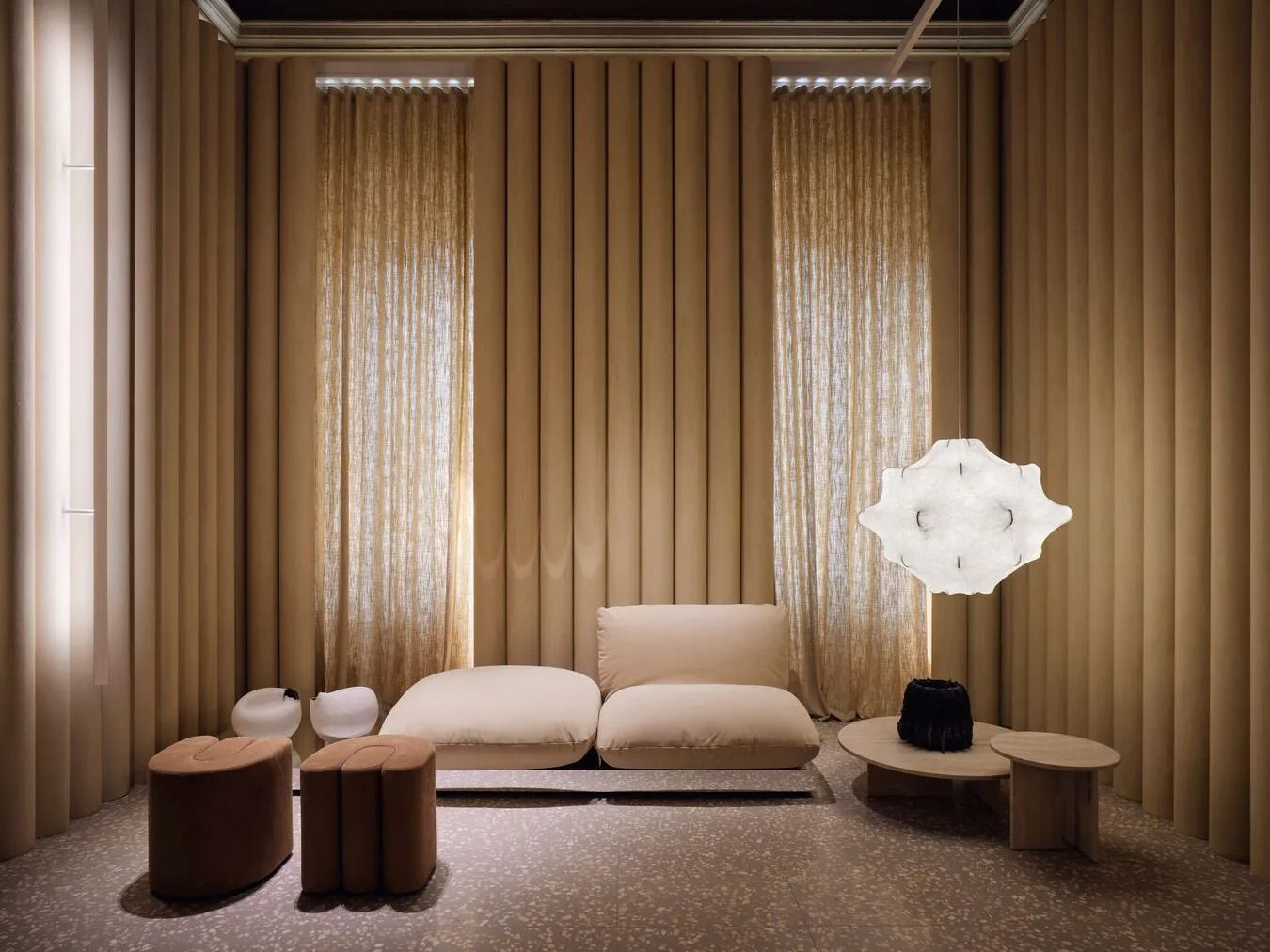 Кожаный модульный диван Baxter Aura ARCH-00089329 - Вид №2