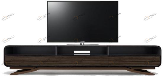 Aston Martin Низкая лакированная тумба под телевизор из дерева sun-id-1450975