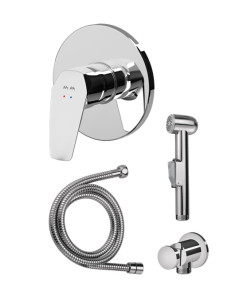 F40H9000 гигиенический набор для скрытого монтажа со смесителем для душа AM.PM Gem