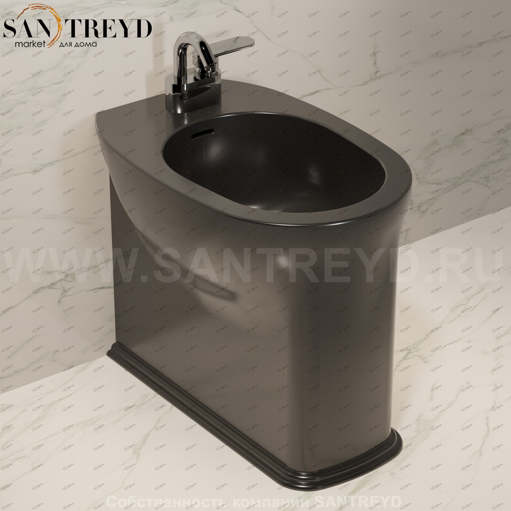 MA217.9017 Биде напольное Madre Ceramica Flaminia