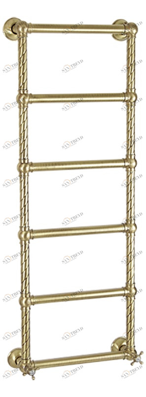 Полотенцесушитель MIGLIORE Edera ML.EDR-HY.210.BR 41 x 123 см - бронза 