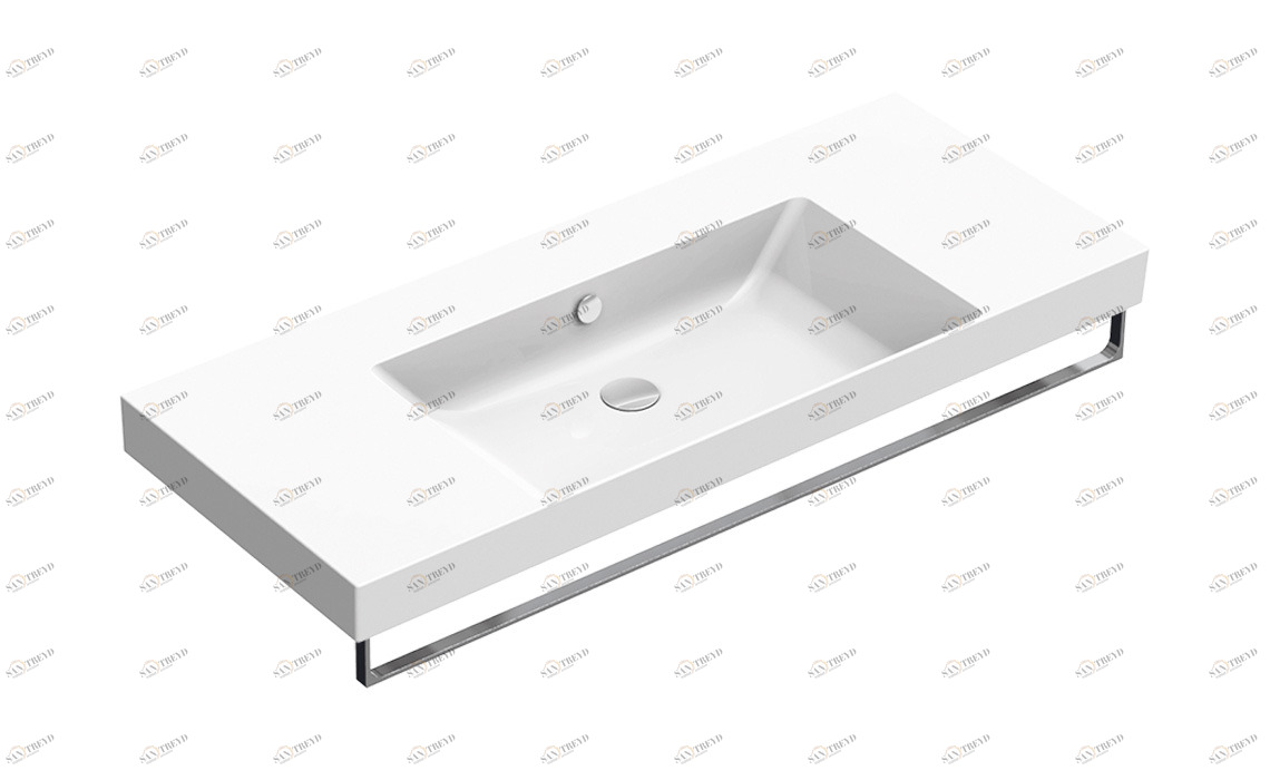 1125ZEUP00 Накладная раковина консольная овальная CERAMICA CATALANO 
