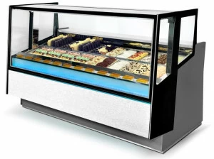 ISA Приставная холодильная витрина для мороженого