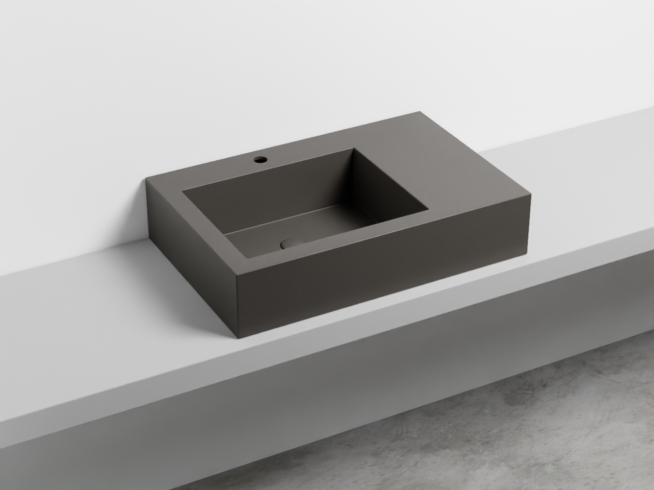 NALAMSX-FN Керамическая раковина с 1-им отверстием, чаша слево cielo I Narcisi Ceramica Cielo