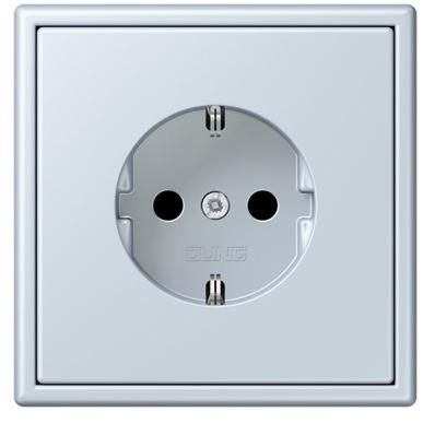 JUNG Пластиковая электрическая розетка Ls 990 les couleurs® le corbusier sun-id-1370154 - Вид №24