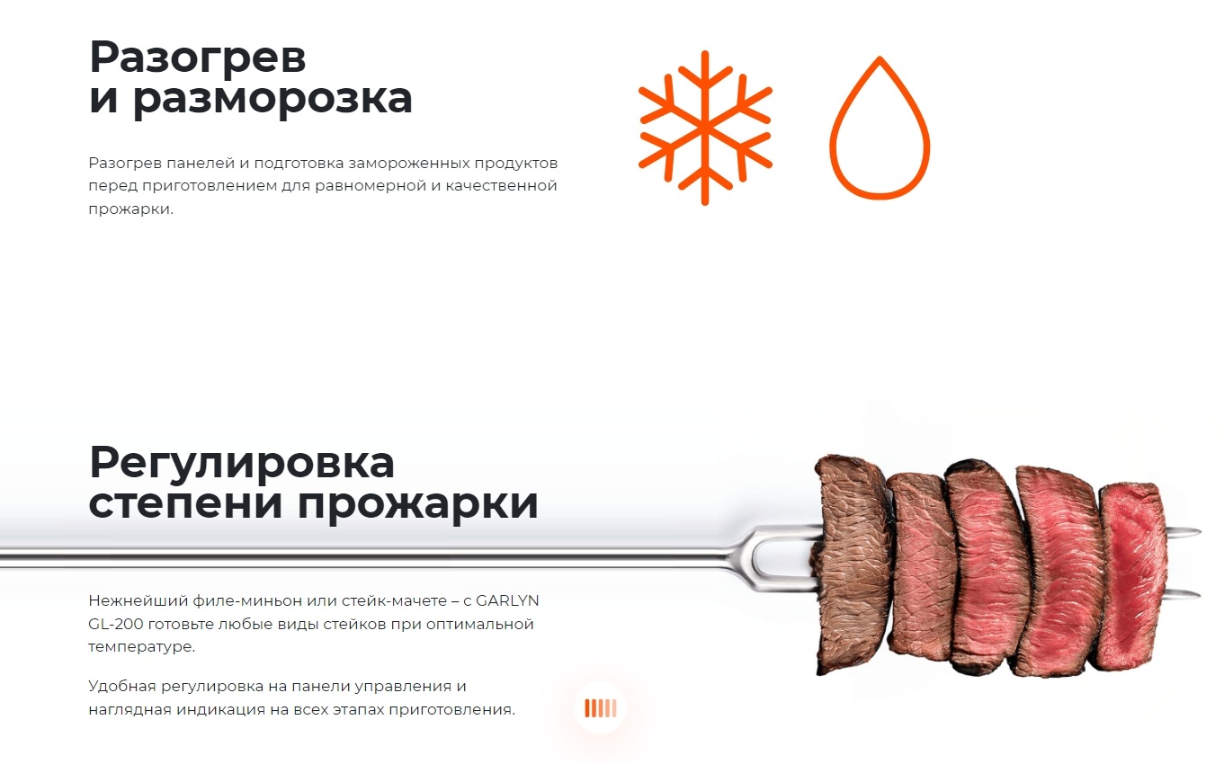 5346953 Гриль Garlyn GL-200 серебристый STDN-0069935 - Вид №3