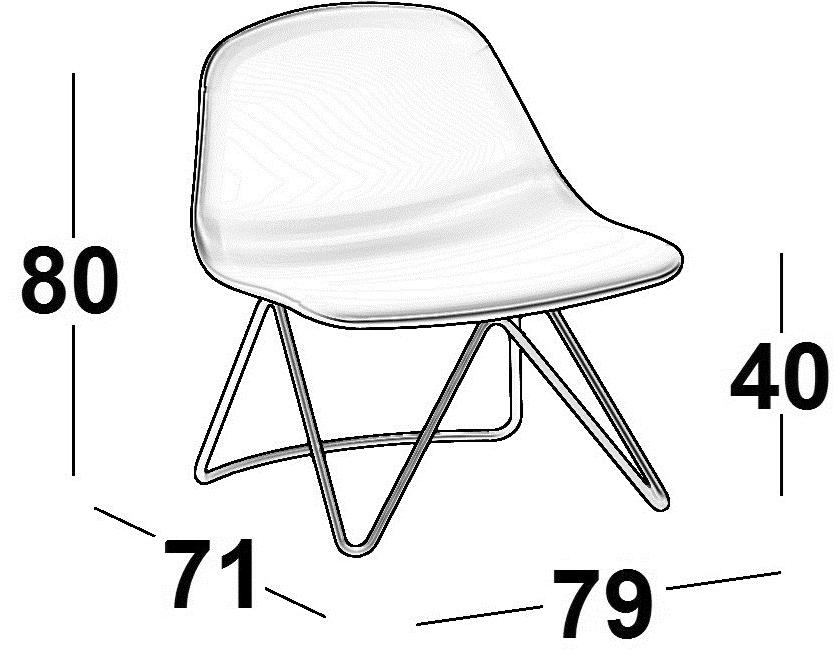 Luxy Кресло с обивкой по контракту Llounge sun-id-1378315 - Вид №4
