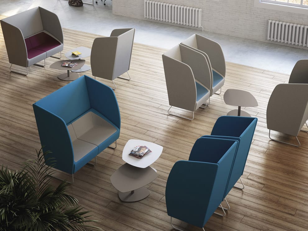 Кресло с высокой спинкой SITLOSOPHY® Itaca Acoustic ARCH-00115000 - Вид №1