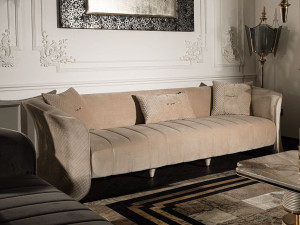 3-местный тканевый диван