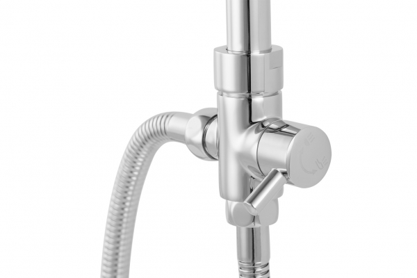 Душевая колонна для душа без смесителя Fit R FIT D283CP-2-RUS bravat - Вид №3