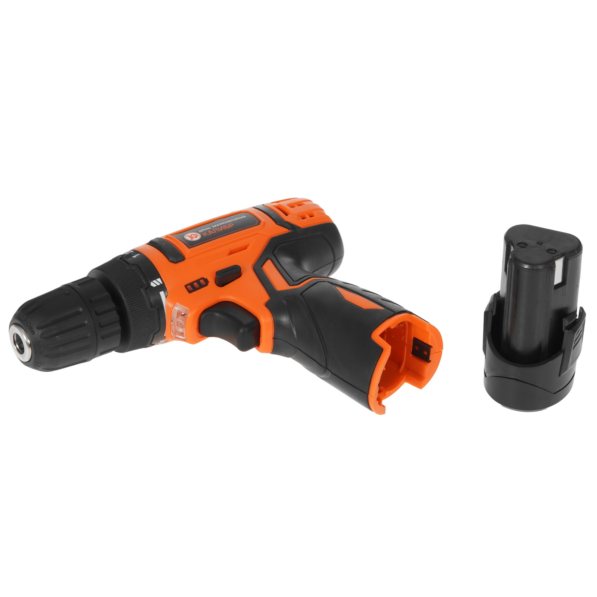 Дрель-шуруповерт Калибр ДА-12/2 9085565 STDN-0042401 - Вид №5