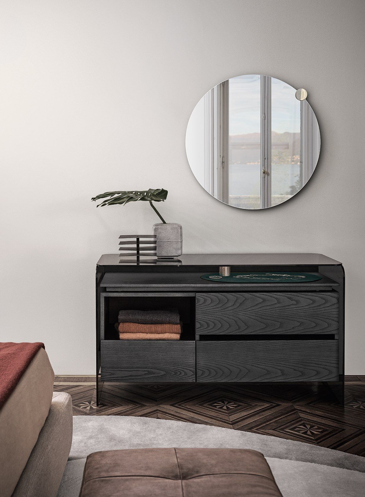 Настенное круглое зеркало Gallotti&Radice Одетта ARCH-00122264 - Вид №1