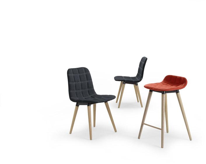 Offecct Высокий табурет, обитый саночной тканью Bop sun-id-1463759 - Вид №3