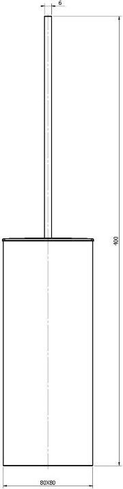 11372B Ерш подвесной цвет хром LANGBERGER VICO - Вид №3