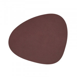 981117 HIPPO plum подстановочная салфетка фигурная 37х44 см, толщина 1,6мм;LIND DNA