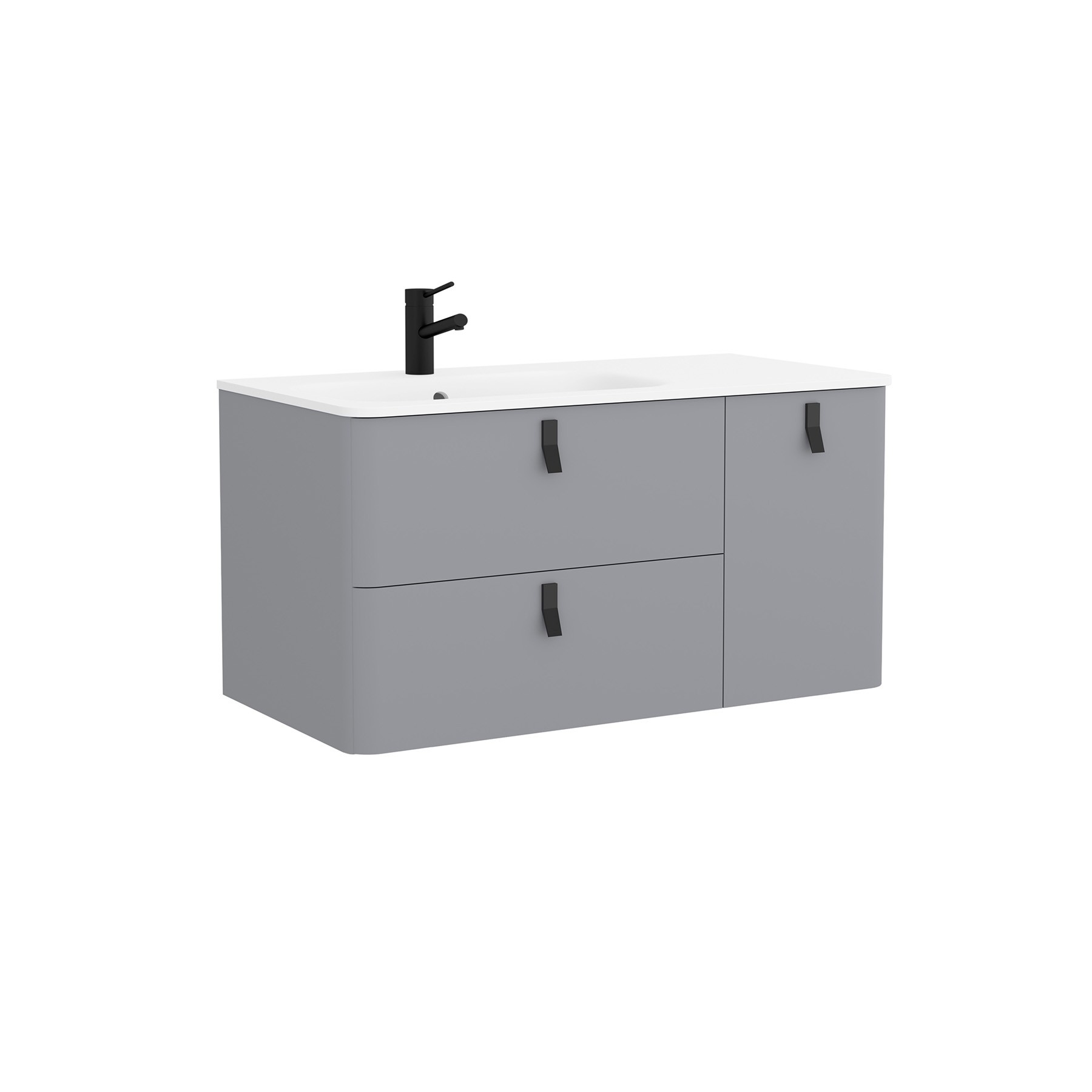 24632 SALGAR Мебель для умывальника UNIIQ 1200 правая HUMO Хумо  - Вид №3