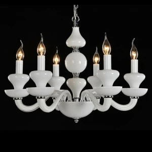 Подвесная люстра Newport 1906/S white белая NEWPORT ДИЗАЙНЕРСКИЕ 137493 Белый