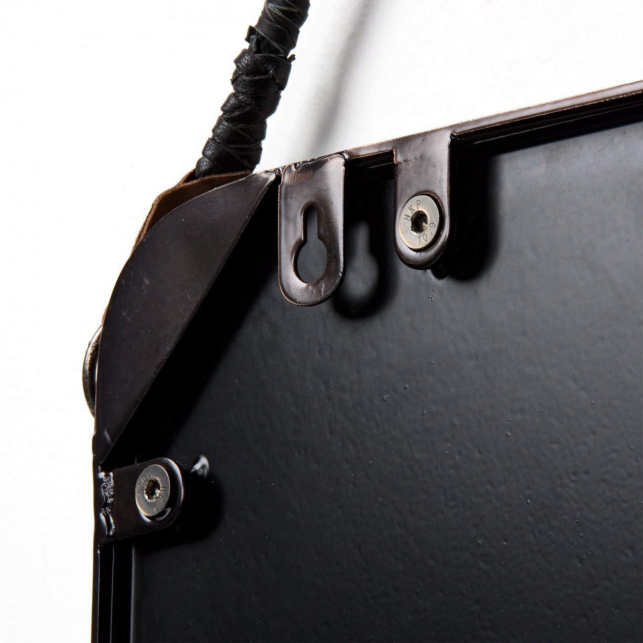 Зеркало на ремне квадратное черное со скругленными углами Step от La Forma LA FORMA ДИЗАЙНЕРСКИЕ 153235 Белый  - Вид №1